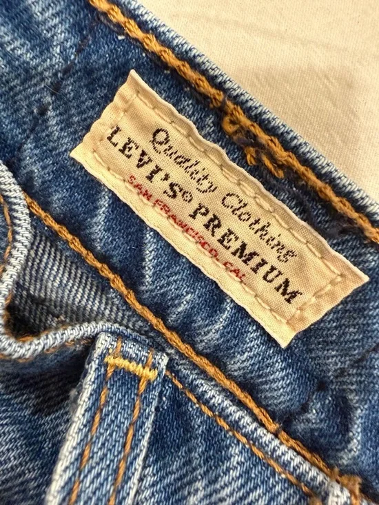 LEVI’S Ribcage Straight Ankle Jeans size 24 High Rise - Picture 8 of 11